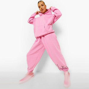 Ensemble de jogging 2 pièces pour femme, tendance, léger, streetwear, écologique et respirant, pour l'hiver, avec fermeture éclair, pour la course à pied - Product Image 4