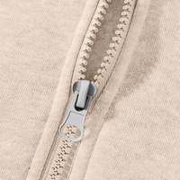 Sweat à capuche pour homme en molleton 100% coton de haute qualité, respirant, écologique, avec fermeture éclair quart, camouflage brodé, personnalisable, pas cher