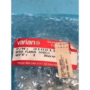 VARIAN 3102112792 MOTOR FLANGE 104X11 - Equipo y Piezas de Semiconductores de Confianza de la Marca Global Legacy - Product Image 5