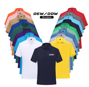 Polo à manches courtes pour hommes, 200 g/m², personnalisable avec impression et broderie de logo, uni, pour le golf - Product Image 1