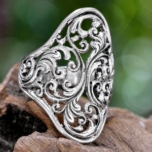 Anillo de Cóctel Envolvente de Plata de Ley 925, Hecho a Mano, para Mujer, Regalo de Compromiso, Boda, Aniversario, Joyería Fina - Product Image 6