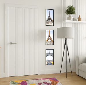 Puerta de Madera Impermeable con Diseño Personalizado, Núcleo Hueco de WPC, Resistente al Fuego e Impermeable para Casa, Hotel, Apartamento - Product Image 6