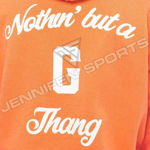 Streetwear d'hiver de haute qualité, impression puff, 100% coton, coupe ample, molleton French Terry 450 GSM, logo personnalisé, respirant, séchage rapide - Product Image 5