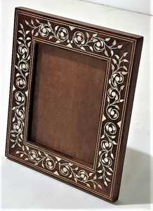 Marco de Fotos de Madera Hecho a Mano de Lujo con Incrustaciones de Madreperla, Marco Decorativo Premium para Exhibición de Imágenes, para un Hogar y Oficina Elegantes - Product Image 3