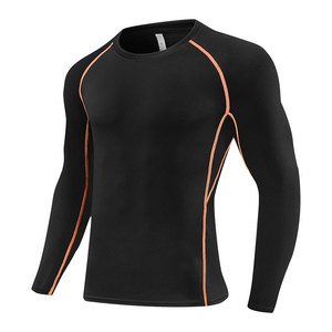 Chemises de compression personnalisées pour hommes, chemises de sport à manches longues à séchage rapide pour hommes, chemises de compression - Product Image 1