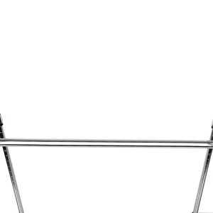 Kit Organizzatore per Armadio Personalizzabile, Scaffali in Metallo Pieghevoli con Ripiani in Tessuto, Sistema di Stoccaggio Portatile ed Espandibile per Guardaroba - Product Image 5