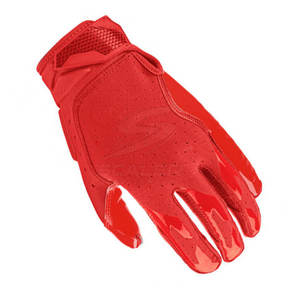 Gants de football américain en cuir légers avec tissu extensible respirant et adhérence antidérapante pour l'entraînement par tous les temps - Product Image 4