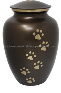 Brass Cremation <b>Pet</b> Memorial Urns Funeral <b>Pet</b> <b>Keepsake</b> Urns Burial Urns With High Quality at Low Price - Product Image 4