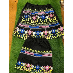 Jupes décontractées pour femmes, style Pohnpei, taille naturelle respirante, en coton de haute qualité, coupe trapèze imprimée, jupes micronésiennes - Product Image 1