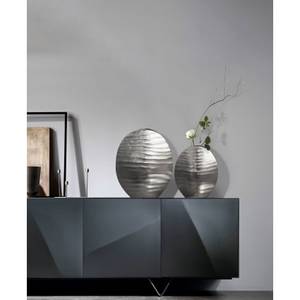 Ensemble de vases de table modernes en aluminium, faits à la main, hauteur 30,5 cm et 24 cm, pièce d'art décorative, exportation préférée - Product Image 3