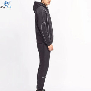 เสื้อฮู้ดแฟชั่นพรีเมียมสำหรับผู้ชาย รับผลิตเสื้อสเวตเชิ้ตแบบมีฮู้ดผ้าฝ้ายฟลีซ แบรนด์ส่วนตัว บริการ OEM - Product Image 4