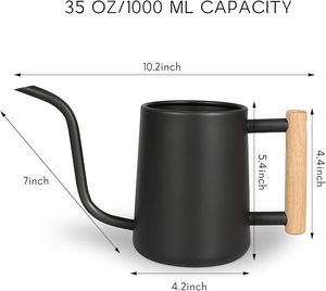 Fabricant fiable, arrosoir en métal fait à la main avec une poignée durable pour le jardinage à domicile et l'arrosage des plantes et des fleurs - Product Image 2