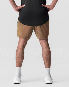 Gym Running <b>Shorts</b> Men 2-in-1 Compression <b>Shorts</b> Breathable Stretch Fitness Training Activewear - Product Image 2