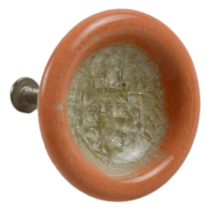 Red Ceramic Knobs Furniture Cabinet Handles Multiple Shaped Design Cupboard Drawer Pulls & Handles Best Designs Knobs - Product Image 2