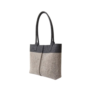 Sac fourre-tout en feutre sacs fourre-tout pour femmes avec deux couleurs pour les étudiants Logo personnalisé taille personnalisée du Vietnam prix bon marché - Product Image 1