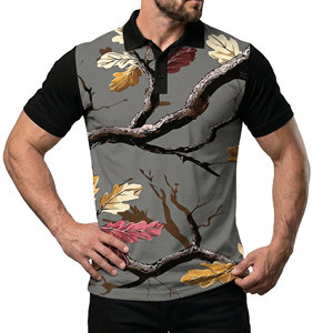 Camisetas Polo de Camuflaje al por Mayor para Hombre, Tallas Grandes, Camuflaje Táctico Estampado, Hechas a Medida, Precio al por Mayor, Camisetas Polo Deportivas de Alta Calidad - Product Image 5