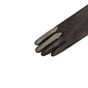 Guantes Largos de Cuero con Cremallera para Mujer, Elegantes, Estilo Ópera, para Conducir, Cálidos - Product Image 2
