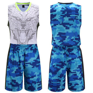 Nuevo Estilo de Jersey de Baloncesto Reversible Sublimado para Adultos, Uniformes Personalizados de Talla Grande, Transpirables, de Secado Rápido y Antibacterianos - Product Image 1