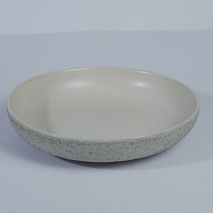 Plato Redondo de Cerámica Blanca, Vajilla Minimalista, Apto para Lavavajillas, Ecológico, No Tóxico, para Restaurante y Hogar - Product Image 2