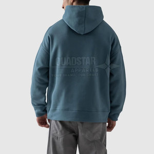 เสื้อฮู้ดดี้ผู้ชายคุณภาพสูง โลโก้สั่งทำพิเศษ ผ้าฝ้าย 100% ผ้าฟลีซกันลมสำหรับฤดูหนาว ดีไซน์ใหม่ ขายดีที่สุด รุ่นพื้นฐาน - Product Image 2