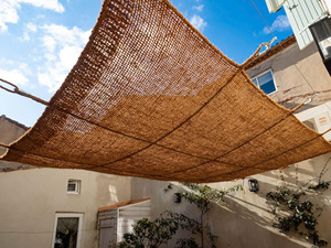 Voiles d'ombrage en fibre de coco durables, directement de l'usine, pour protection solaire de patio et jardin au Vietnam - Product Image 5