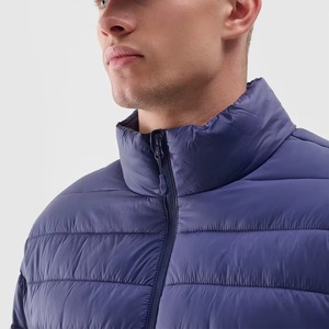Wholesale Custom Men's Winter Puffer <b>Jackets</b> New Trendy Hooded Quilted Canvas OEM Manufacturer <b>Waterproof</b> Eco-Friendly - Product Image 4