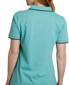 Nueva camisa de verano con cuello polo y manga corta para mujer, en oferta, de algodón y poliéster, informal, transpirable. - Product Image 3