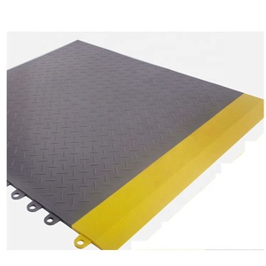 Revêtement de sol antidérapant en PVC pour garage, dalles en vinyle plastique de conception chinoise pour garages, sous-sols et salles d'exposition - Product Image 1