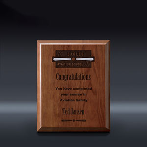 Premio exquisito de madera hecho a mano: una pieza de reconocimiento atemporal por logros sobresalientes y excelencia - Product Image 3