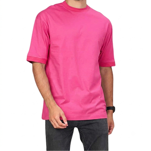 เสื้อยืดผู้ชายแบบยาวสั่งทำพิเศษ ผ้าเจอร์ซีย์คอตตอน 100% ออกแบบเองได้ กำลังฮิต ขายดี เสื้อยืดเปล่าสีพื้นคุณภาพสูงสำหรับผู้ชาย - Product Image 4