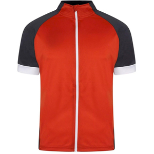 Maillot de cyclisme pour homme, manches courtes, respirant, séchage rapide, réfléchissant, fermeture éclair intégrale, vêtements de vélo - Product Image 5