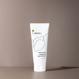 Mascarilla Facial LABIORA con Extracto de Limón y Miel, Cuidado de la Textura de la Piel, Exfoliante, Cuidado de los Poros, Iluminador, Todo en Uno - Product Image 1