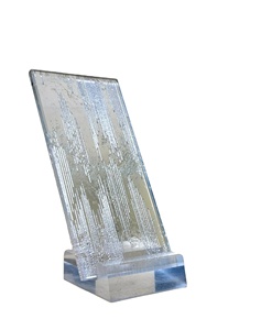 Vidrio Laminado Transparente Moderno con Patrón Cruzado para Escaleras Industriales, Muros Cortina y Aplicaciones de Baño - Garantía de 4 Años - Product Image 1