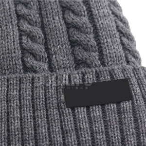 Bonnets de qualité supérieure, dernier design, vente en gros, 100% laine et coton, bonnets personnalisés - Product Image 4