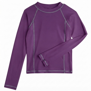 Men Rash Guard Long Sleeve Design For Full <b>Upper</b> Body Protection In Water Sports Men Rash Guard - Product Image 1