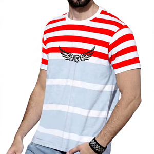T-shirts pour hommes en gros, pas chers, séchage rapide, 100% coton, coupe classique, course à pied, impression personnalisée, écologiques, respirants - Product Image 6
