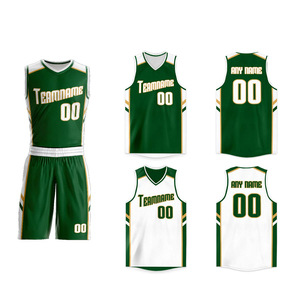 Ensemble d'uniformes de basketball pour hommes à séchage rapide, personnalisables par sublimation, maillot de basketball respirant à séchage rapide, uniforme d'entraînement sportif - Product Image 1
