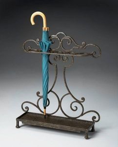 Antique Brass <b>Umbrella</b> <b>Stand</b> with Ornate Carving and Lion Paw <b>Base</b> for Hotel Lobby Decor - Product Image 4
