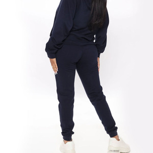 Women’s Classic Fleece <b>Jogger</b> Sweatpants High Waist Elastic Drawstring Casual Sportswear Trousers Slim Fit <b>Cuffed</b> Ankle - Product Image 4