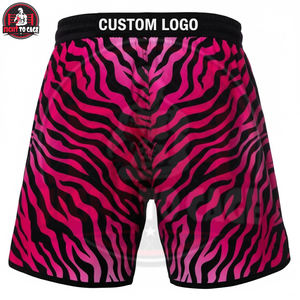 Buen Proveedor, Servicio OEM ODM, Pantalones Cortos de MMA/Boxeo Ultraligeros, Reforzados, Estampados, 100% Poliéster - Product Image 2