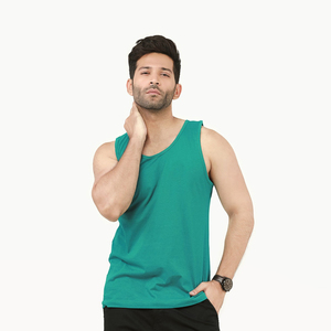 เสื้อกล้ามออกกำลังกายผู้ชาย ผ้าแห้งเร็ว สำหรับฟิตเนส ออกกำลังกาย และฝึกซ้อมกีฬา เสื้อกล้ามผู้ชาย ระบายอากาศได้ดี รับผลิตแบบ OEM - Product Image 5