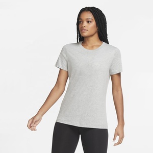 Camisetas de Verano Ligeras Personalizadas para Mujer, Corte Ajustado, 100% Algodón, Antiencogimiento, Cuello Redondo, Manga Corta, Decoración Bordada - Product Image 1