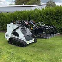 Mini chargeuse sur pneus Mattson 30HP de 1 tonne avec godet ML530Y, joystick hydraulique, chargeuse frontale à vendre