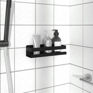 9.1 nero opaco "x 2.6" x 2.4 "spazzolato 304 acciaio inossidabile ripiano doccia mensole bagno - Product Image 1
