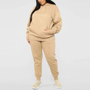 Survêtements de jogging élégants pour femmes, en coton/polyester, unis, à prix avantageux. - Product Image 1