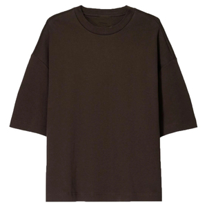 Camiseta de Jersey Sólida Informal para Hombre, Tejido Ligero y Transpirable para Verano, Cuello Redondo, Corte Regular, Manga Corta - Product Image 3