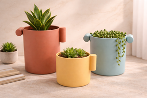 Macetero Clásico de Hierro con Recubrimiento en Polvo, Duradero, Multiusos, para Interiores, con Drenaje - Product Image 4