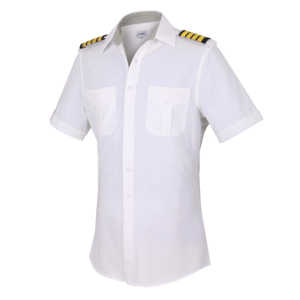 Camisa de Piloto de Spandex en Cuatro Direcciones Lista para Enviar, Uniforme de Aviación, Uniforme de Azafata de Vuelo - Product Image 2