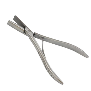 Pince multifonction de qualité supérieure, longue, professionnelle pour extensions capillaires, avec double ressort de rappel, personnalisable - Product Image 2