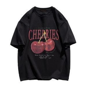Camisetas de Manga Corta para Hombre, Unisex, 100% Algodón, Estilo Urbano, Holgadas, Vintage, con Estampado Digital Gráfico, Transpirables - Product Image 5